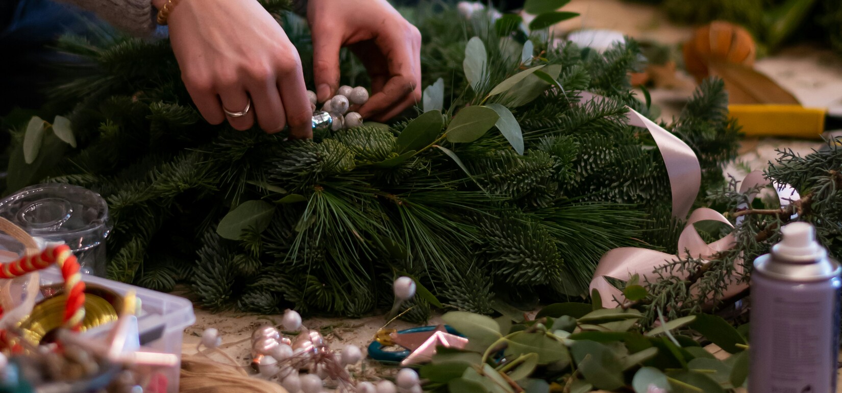Wreath Making, Egglescliffe Parish Hall, Stockton on Tees